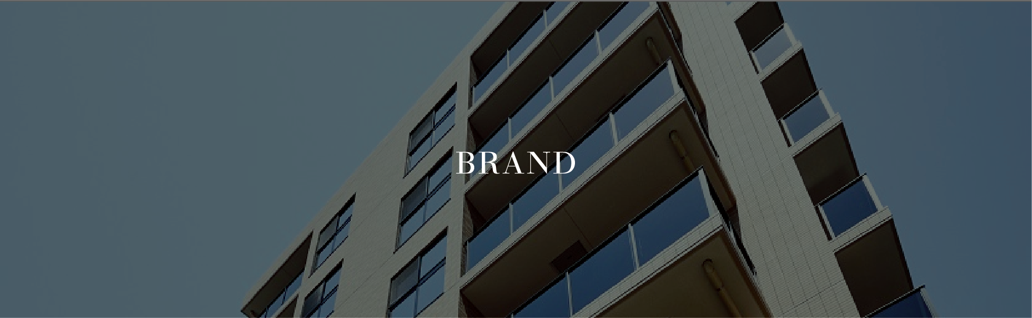 BRANDのバナー